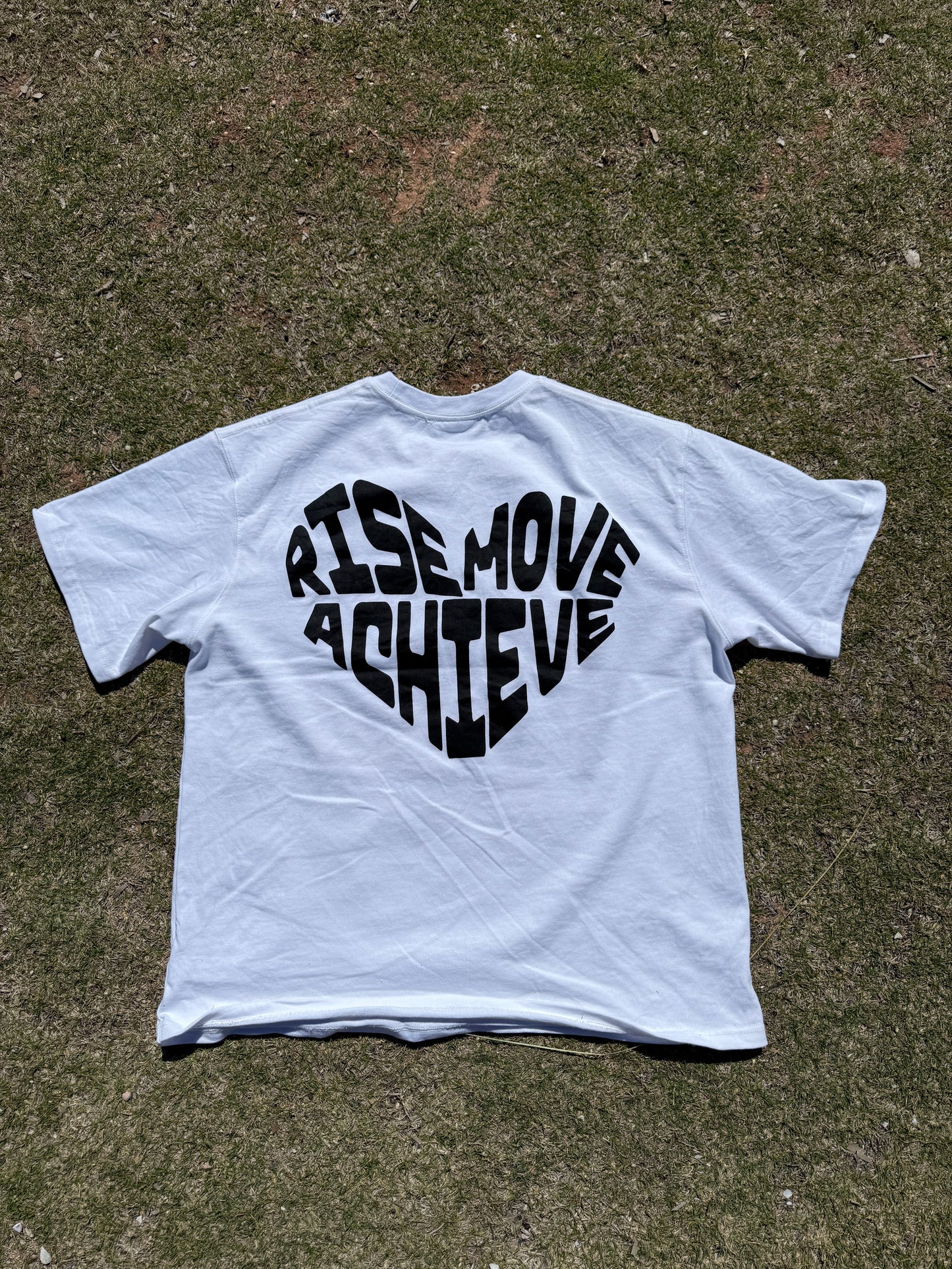 "RMA" Oversized Tee - White