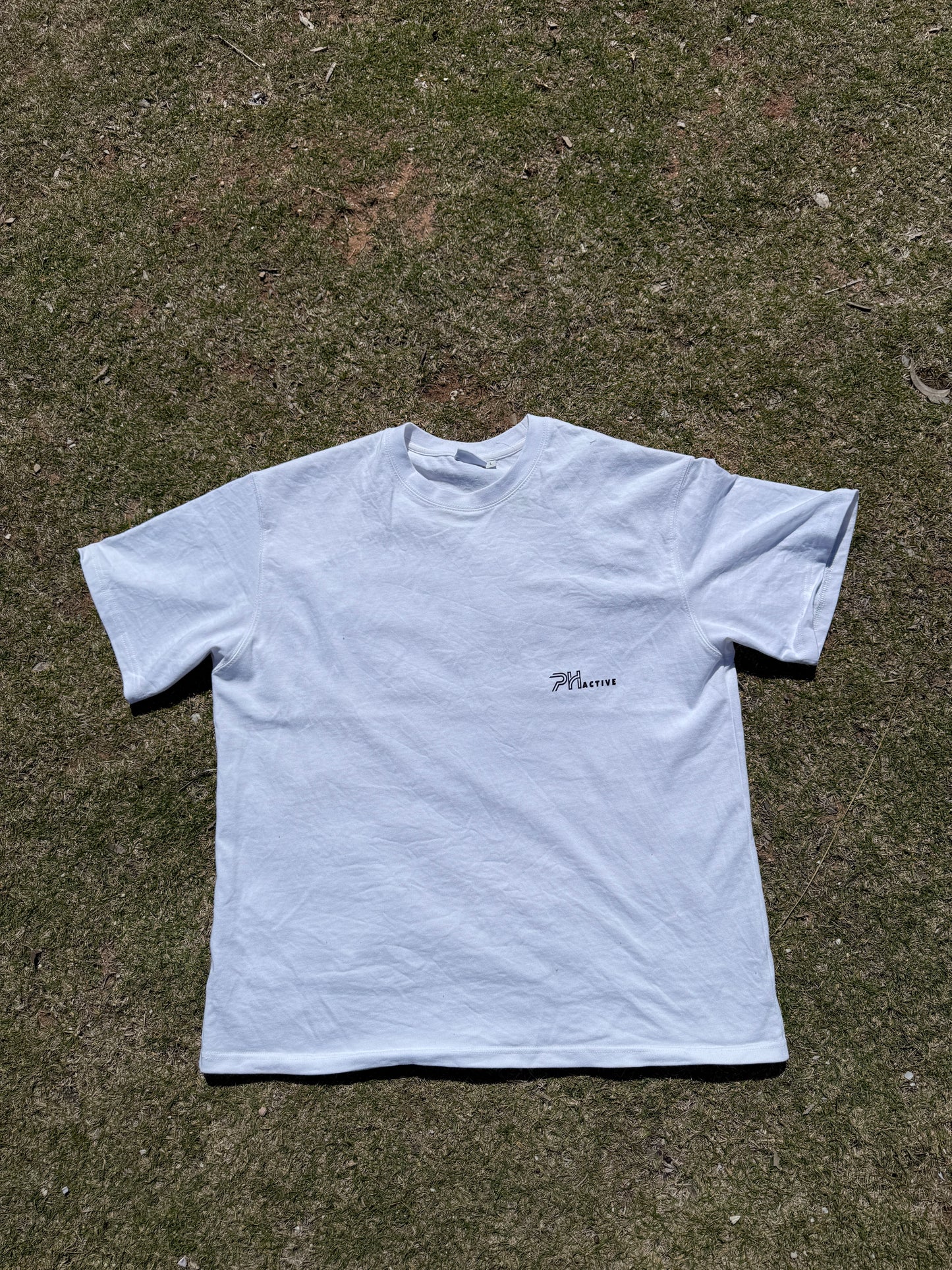 "RMA" Oversized Tee - White